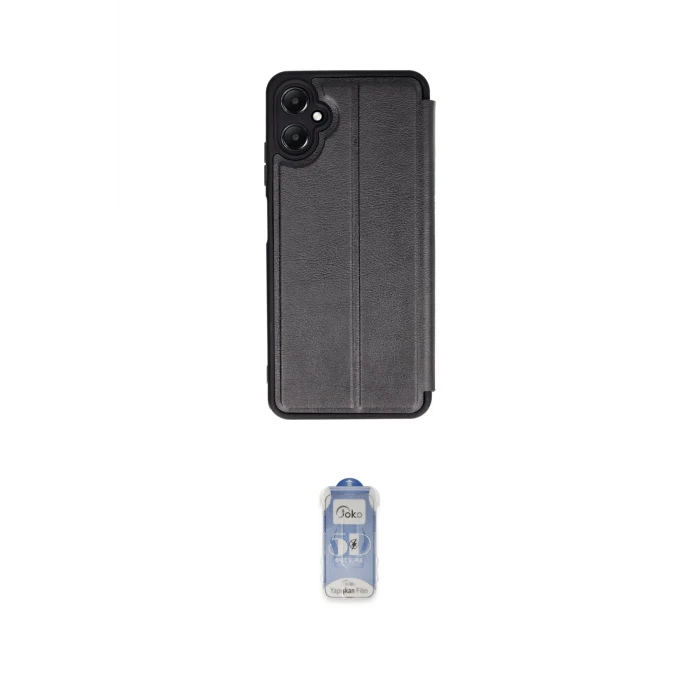 ieg™ Galaxy A05 Kılıf Zirve Yansıma Serisi - Siyah Joko Magic 5D Cam