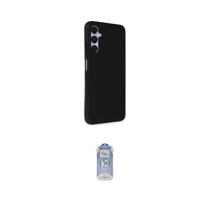 ieg™ Galaxy A05S Kılıf Akış Asil Koleksiyonu - Siyah Joko Magic 5D Cam
