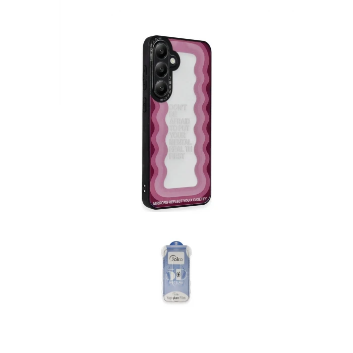 ieg™ Galaxy A05S Kılıf Odak Klasik Serisi - Siyah Joko Magic 5D Cam