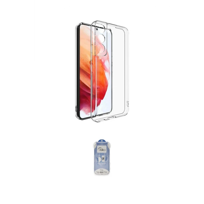 ieg™ Galaxy A05S Kılıf Zirve Doku - Siyah Joko Magic 5D Cam