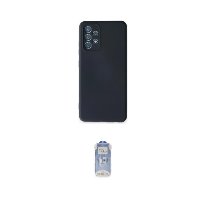 ieg™ Galaxy A13 4G Kılıf Ahenk Serisi - Siyah Joko Magic 5D Cam