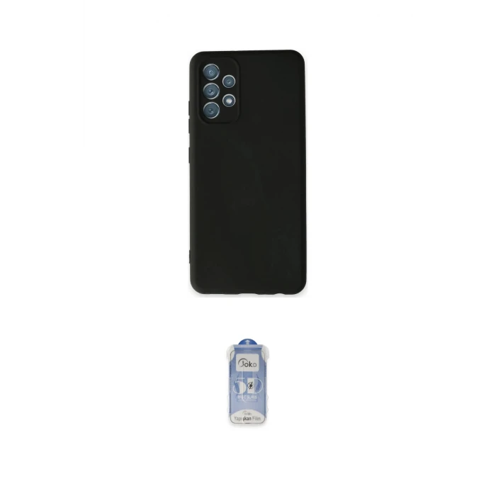 ieg™ Galaxy A13 4G Kılıf Ahenk Serisi - Siyah Joko Magic 5D Cam