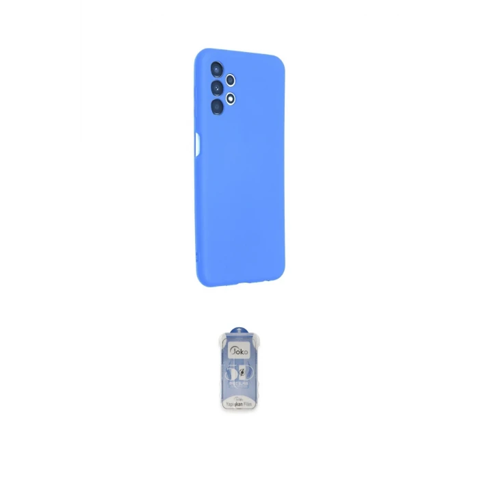 ieg™ Galaxy A13 4G Kılıf Kozmos Yansıma Özel Seri - Siyah Joko Magic 5D Cam