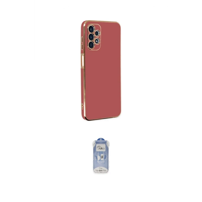 ieg™ Galaxy A13 4G Kılıf Yankı Serisi - Siyah Joko Magic 5D Cam