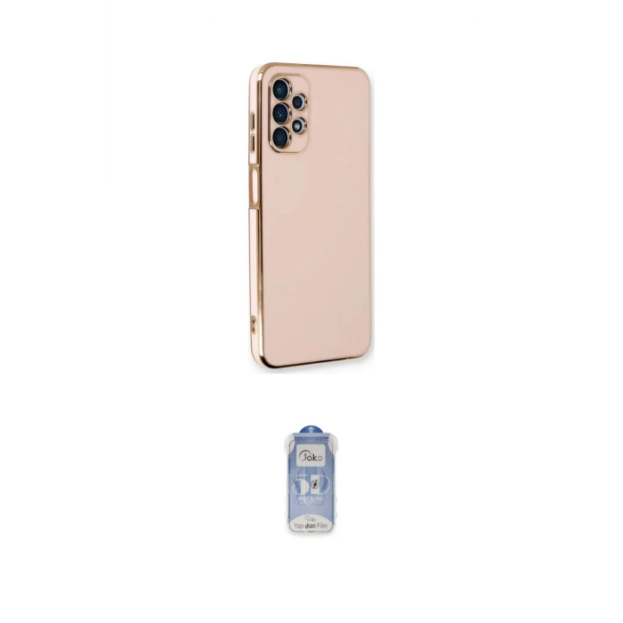 ieg™ Galaxy A13 4G Kılıf Yankı Serisi - Siyah Joko Magic 5D Cam