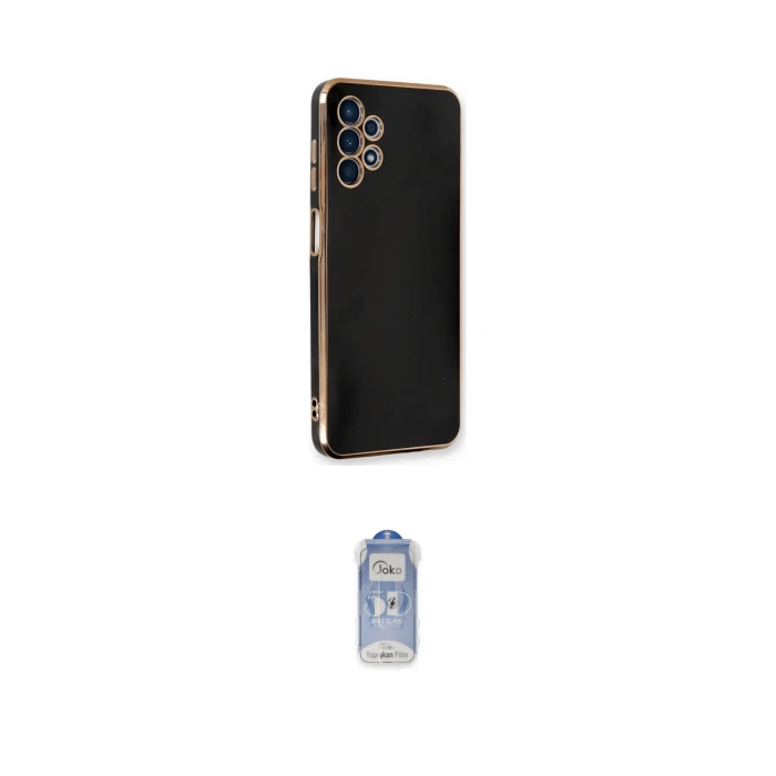 ieg™ Galaxy A13 4G Kılıf Yankı Serisi - Siyah Joko Magic 5D Cam