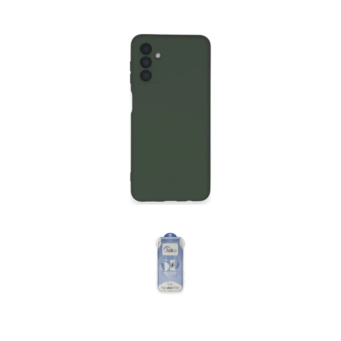 ieg™ Galaxy A14 4G Kılıf Ahenk Serisi - Siyah Joko Magic 5D Cam