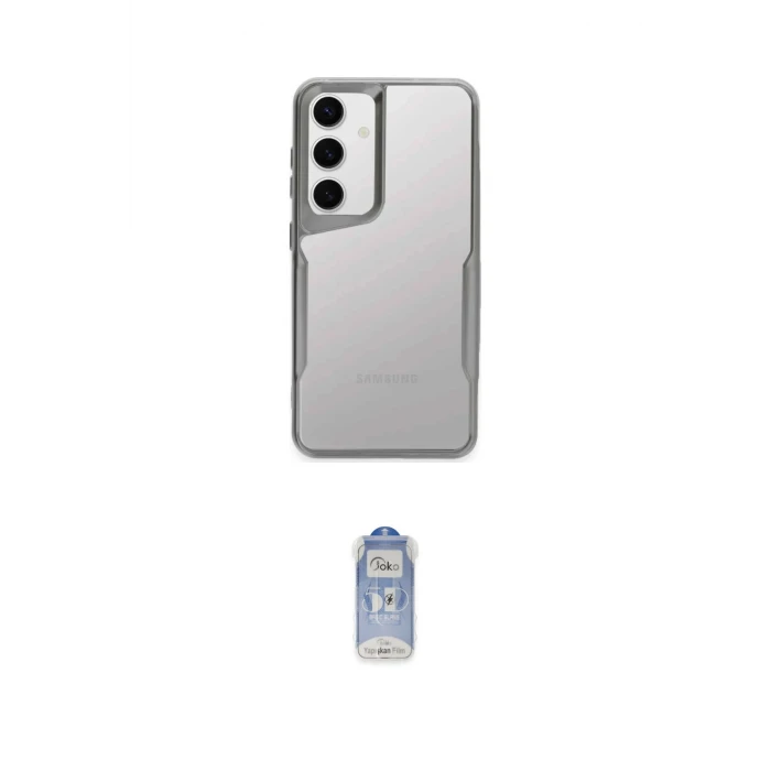 ieg™ Galaxy A14 4G Kılıf Akış Çizgi Koleksiyonu - Siyah Joko Magic 5D Cam