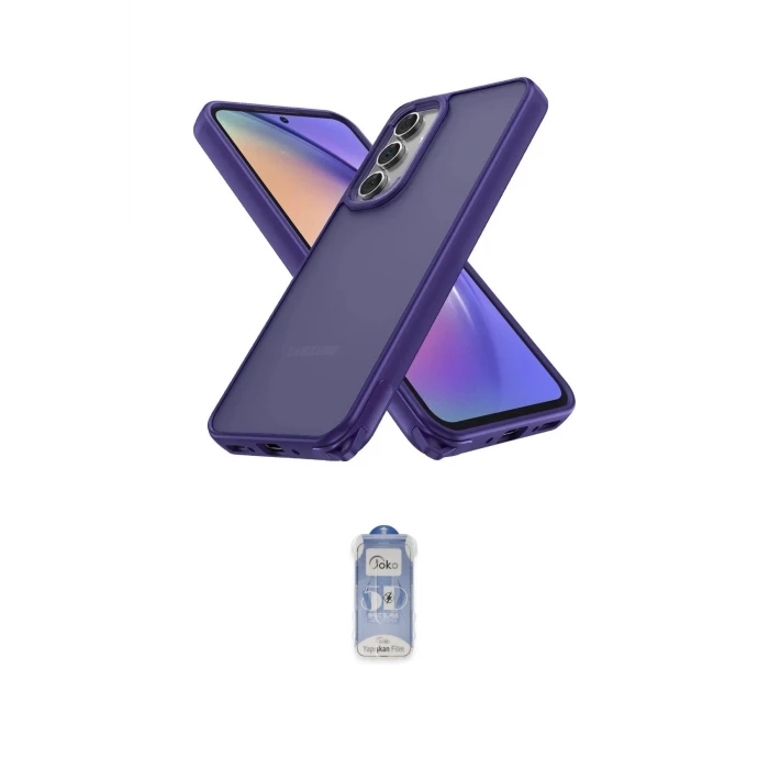 ieg™ Galaxy A14 4G Kılıf Atlas Form - Siyah Joko Magic 5D Cam