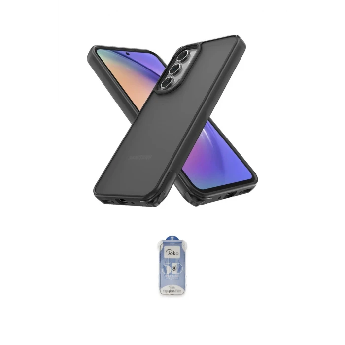 ieg™ Galaxy A14 4G Kılıf Atlas Form - Siyah Joko Magic 5D Cam