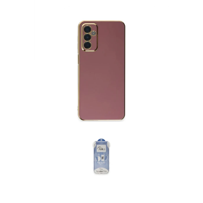 ieg™ Galaxy A14 4G Kılıf Yankı Serisi - Siyah Joko Magic 5D Cam