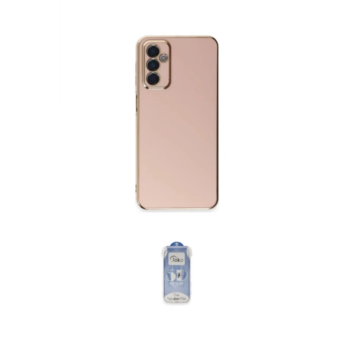 ieg™ Galaxy A14 4G Kılıf Yankı Serisi - Siyah Joko Magic 5D Cam