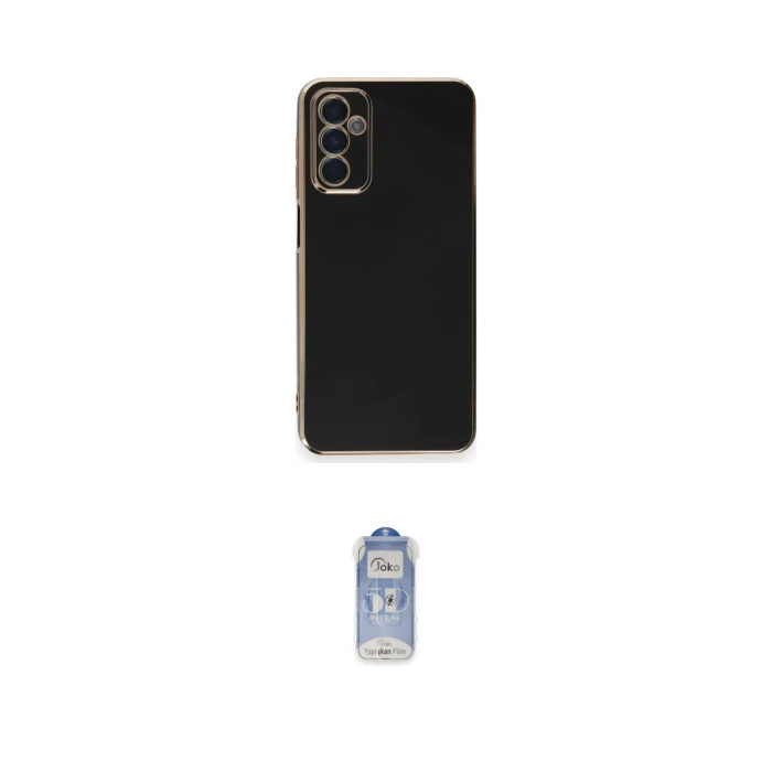 ieg™ Galaxy A14 4G Kılıf Yankı Serisi - Siyah Joko Magic 5D Cam