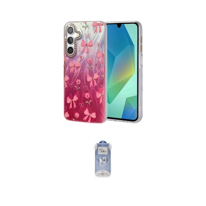 ieg™ Galaxy A14 4G Kılıf Zirve Modern Prime - Siyah Joko Magic 5D Cam