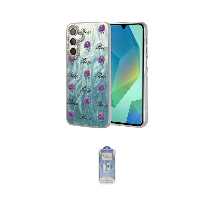ieg™ Galaxy A14 4G Kılıf Zirve Modern Prime - Siyah Joko Magic 5D Cam