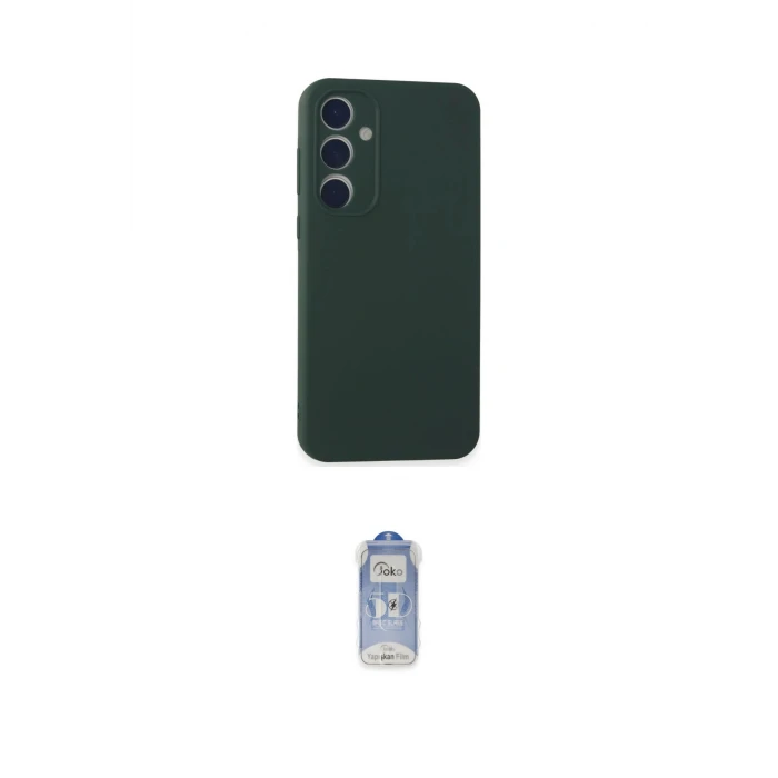 ieg™ Galaxy A15 4G Kılıf Kozmos Yansıma Özel Seri - Siyah Joko Magic 5D Cam