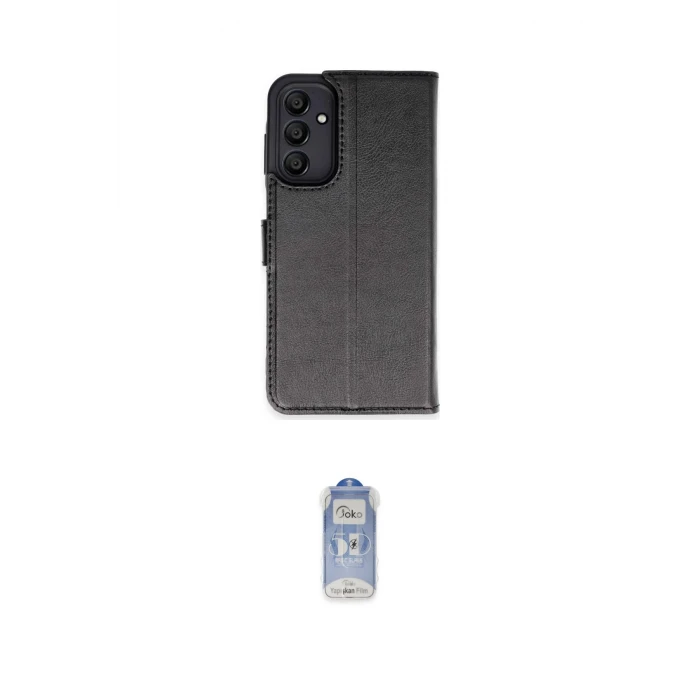 ieg™ Galaxy A15 4G Kılıf Siluet Işık Serisi - Siyah Joko Magic 5D Cam