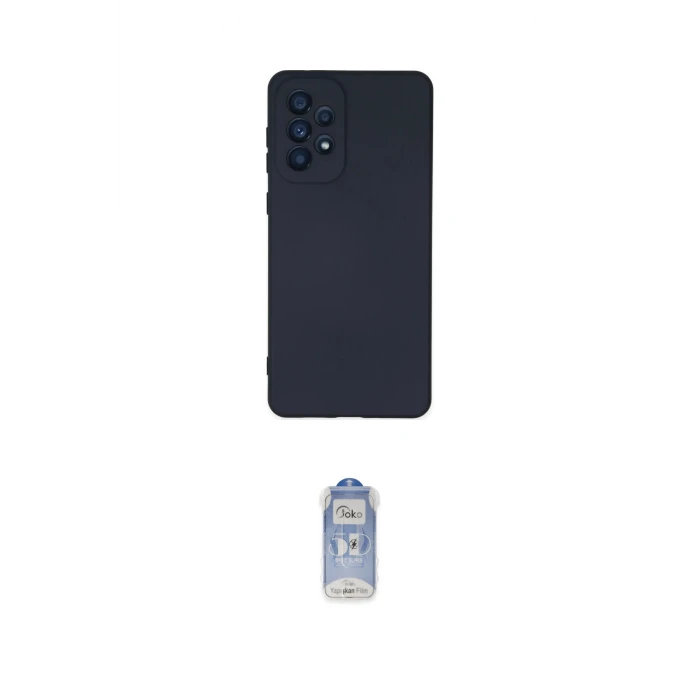 ieg™ Galaxy A23 4G Kılıf Ahenk Serisi - Siyah Joko Magic 5D Cam