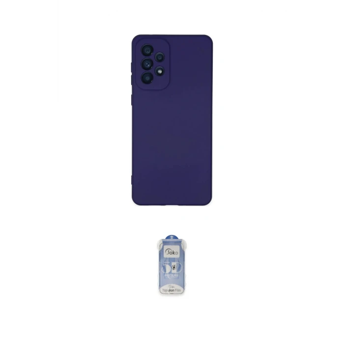 ieg™ Galaxy A23 4G Kılıf Ahenk Serisi - Siyah Joko Magic 5D Cam
