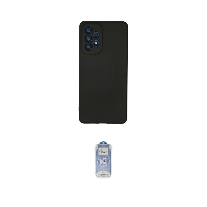 ieg™ Galaxy A23 4G Kılıf Ahenk Serisi - Siyah Joko Magic 5D Cam