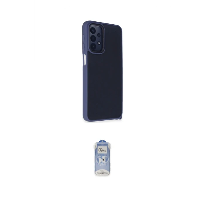 ieg™ Galaxy A23 4G Kılıf Atlas Form - Siyah Joko Magic 5D Cam