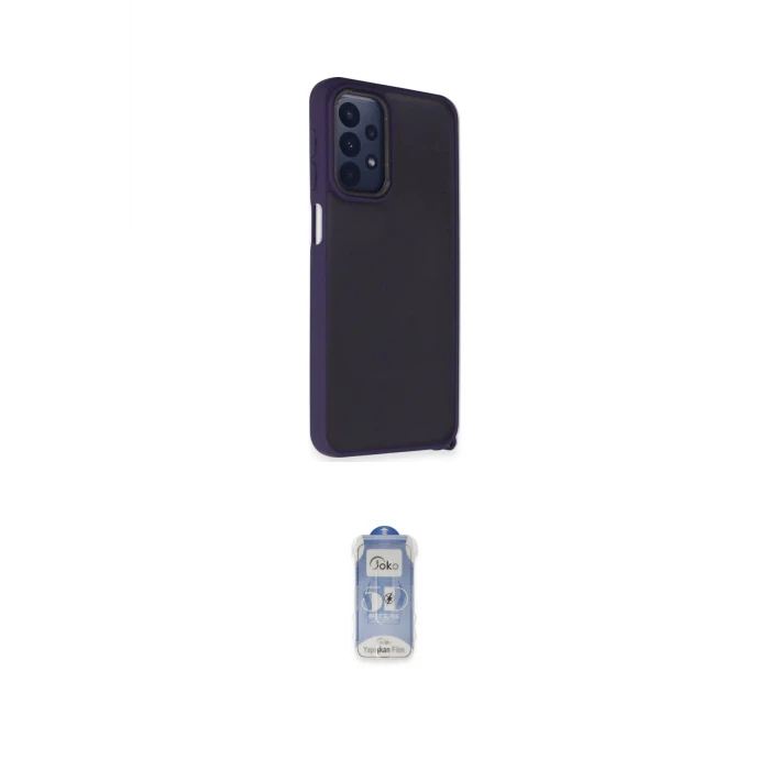 ieg™ Galaxy A23 4G Kılıf Atlas Form - Siyah Joko Magic 5D Cam
