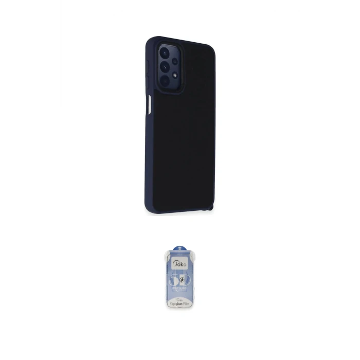 ieg™ Galaxy A23 4G Kılıf Atlas Form - Siyah Joko Magic 5D Cam