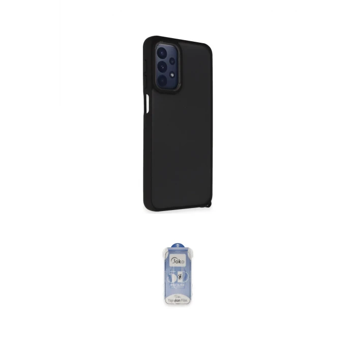 ieg™ Galaxy A23 4G Kılıf Atlas Form - Siyah Joko Magic 5D Cam
