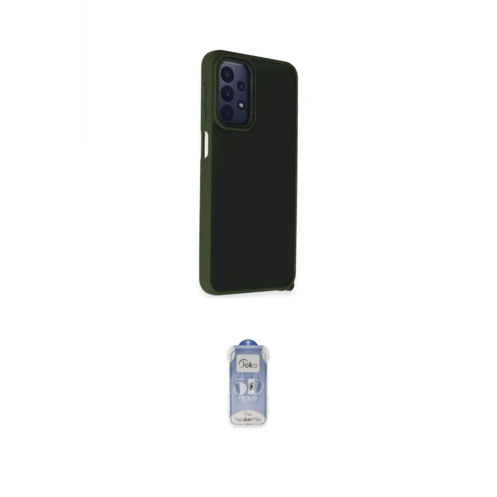 ieg™ Galaxy A23 4G Kılıf Atlas Form - Siyah Joko Magic 5D Cam