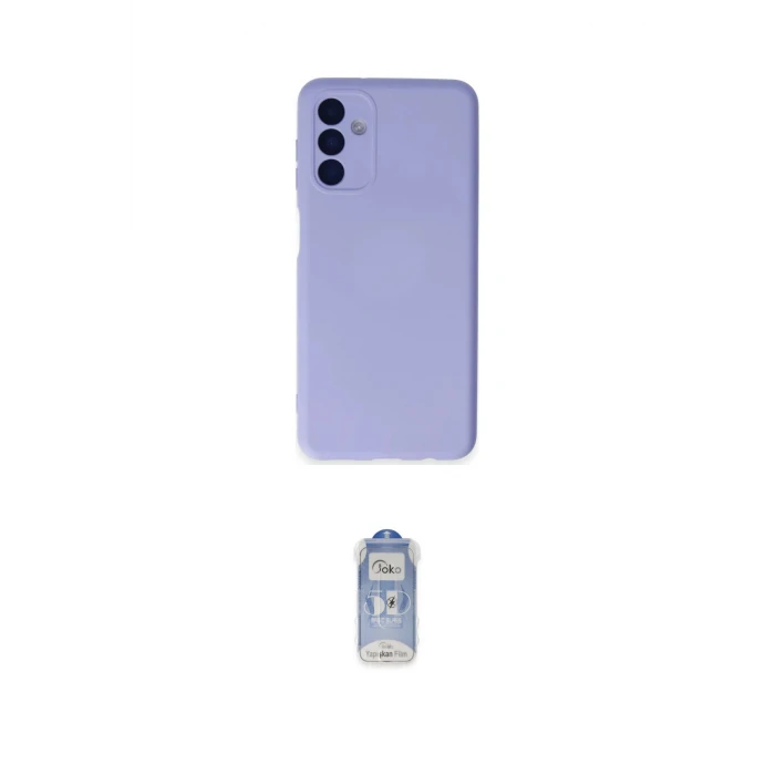 ieg™ Galaxy A24 4G Kılıf Ahenk Serisi - Siyah Joko Magic 5D Cam