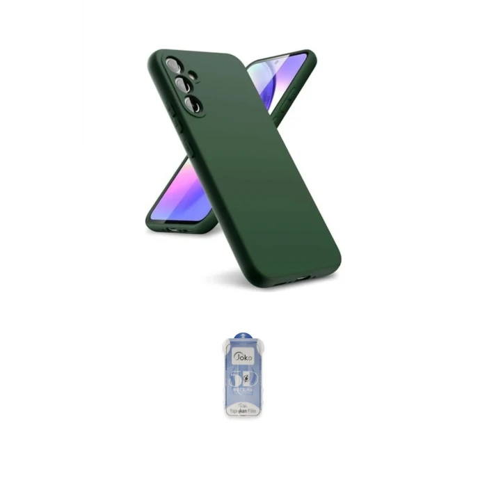 ieg™ Galaxy A24 4G Kılıf Kozmos Yansıma Özel Seri - Siyah Joko Magic 5D Cam
