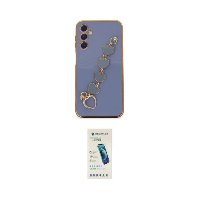 ieg™ Galaxy A24 4G Kılıf Nova Işık Prime - Şeffaf Pasifik Cam Ekran Koruyucu