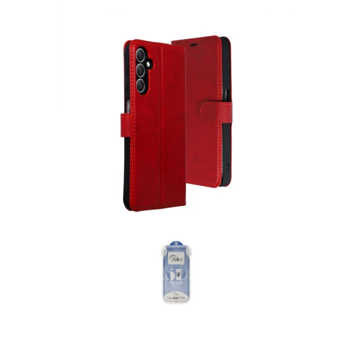 ieg™ Galaxy A24 4G Kılıf Siluet Işık Serisi - Siyah Joko Magic 5D Cam