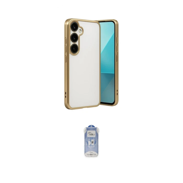 ieg™ Galaxy A24 4G Kılıf Vadi Minimal - Siyah Joko Magic 5D Cam