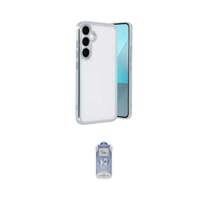 ieg™ Galaxy A24 4G Kılıf Vadi Minimal - Siyah Joko Magic 5D Cam