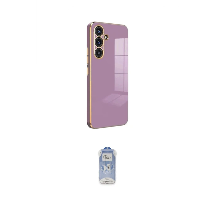 ieg™ Galaxy A24 4G Kılıf Yankı Serisi - Siyah Joko Magic 5D Cam