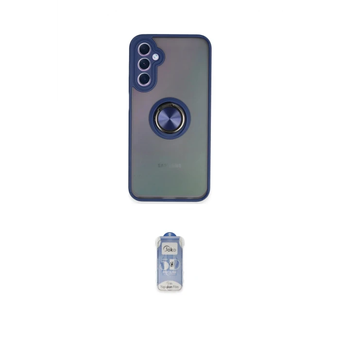 ieg™ Galaxy A24 4G Kılıf Yörünge Çizgi - Siyah Joko Magic 5D Cam
