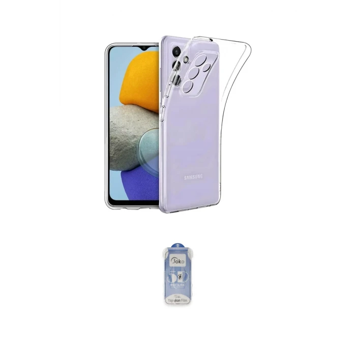 ieg™ Galaxy A24 4G Kılıf Zirve Doku - Siyah Joko Magic 5D Cam
