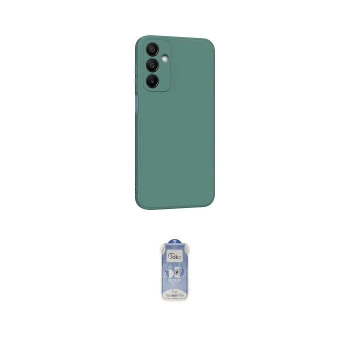 ieg™ Galaxy A25 5G Kılıf Kozmos Yansıma Özel Seri - Siyah Joko Magic 5D Cam