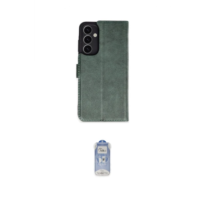 ieg™ Galaxy A25 5G Kılıf Siluet Işık Serisi - Siyah Joko Magic 5D Cam