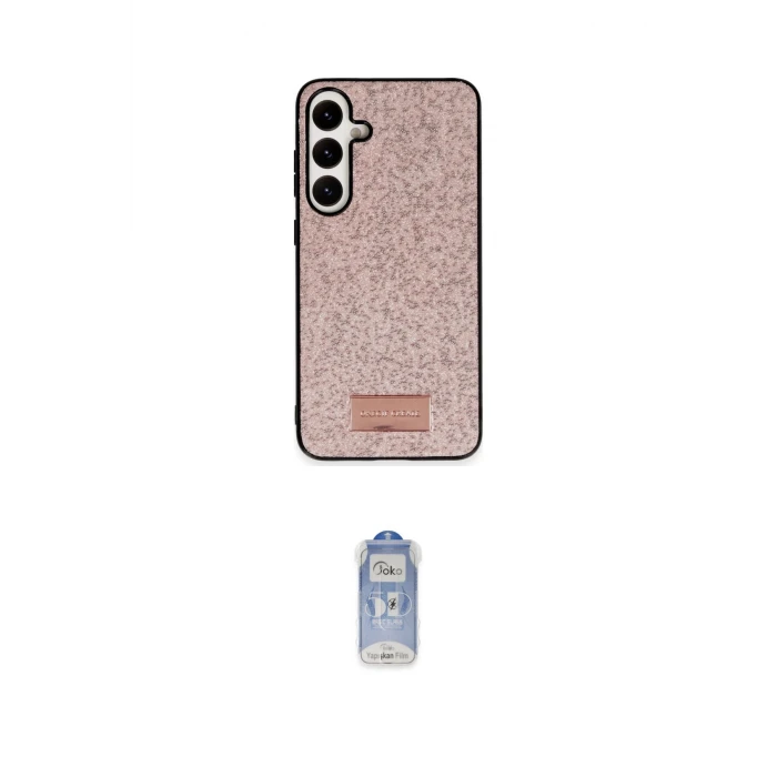 ieg™ Galaxy A25 5G Kılıf Vadi Klasik Serisi - Siyah Joko Magic 5D Cam