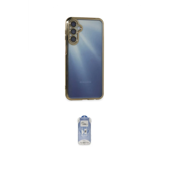 ieg™ Galaxy A25 5G Kılıf Vadi Minimal - Siyah Joko Magic 5D Cam