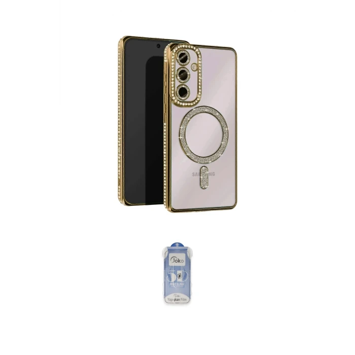ieg™ Galaxy A25 5G Kılıf Zirve Doku Prime - Siyah Joko Magic 5D Cam