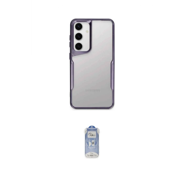ieg™ Galaxy A35 5G Kılıf Akış Çizgi Koleksiyonu - Siyah Joko Magic 5D Cam