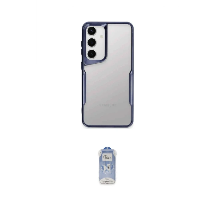 ieg™ Galaxy A35 5G Kılıf Akış Çizgi Koleksiyonu - Siyah Joko Magic 5D Cam