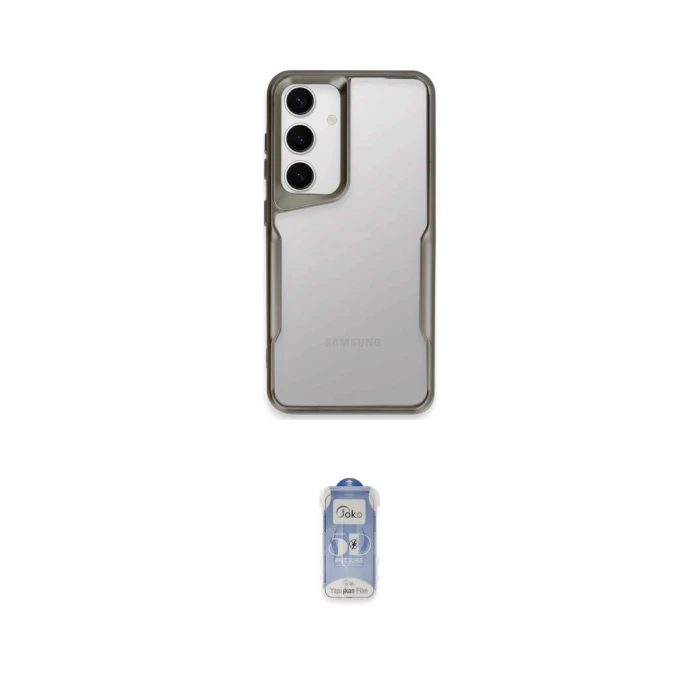 ieg™ Galaxy A35 5G Kılıf Akış Çizgi Koleksiyonu - Siyah Joko Magic 5D Cam