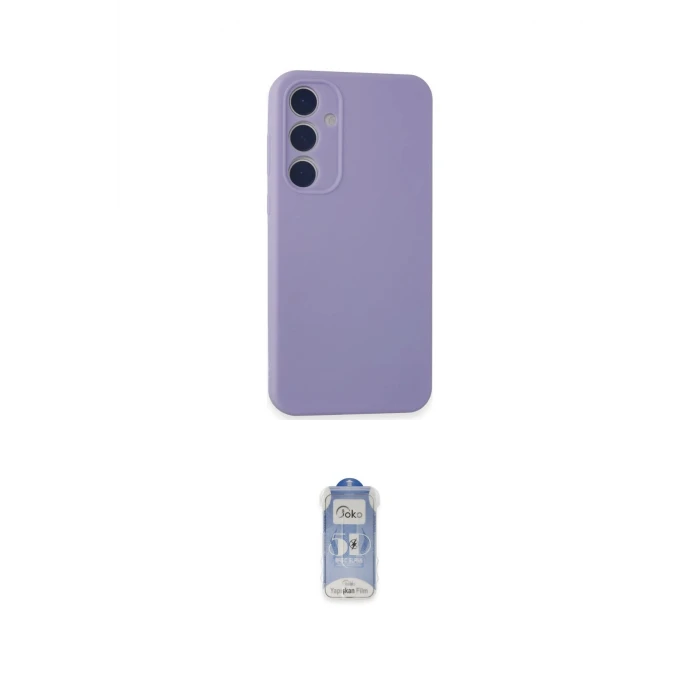 ieg™ Galaxy A35 5G Kılıf Kozmos Yansıma Özel Seri - Siyah Joko Magic 5D Cam