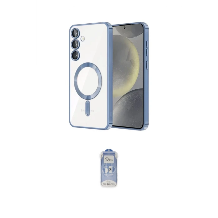 ieg™ Galaxy A35 5G Kılıf Nova Işık Özel Seri - Siyah Joko Magic 5D Cam