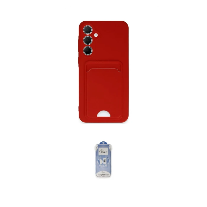 ieg™ Galaxy A35 5G Kılıf Vadi Çizgi Prime - Siyah Joko Magic 5D Cam