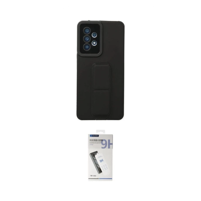 ieg™ Galaxy A53 5G Kılıf Çekirdek Yansıma - Şeffaf Uv Polymer Nano Ekran Koruyucu